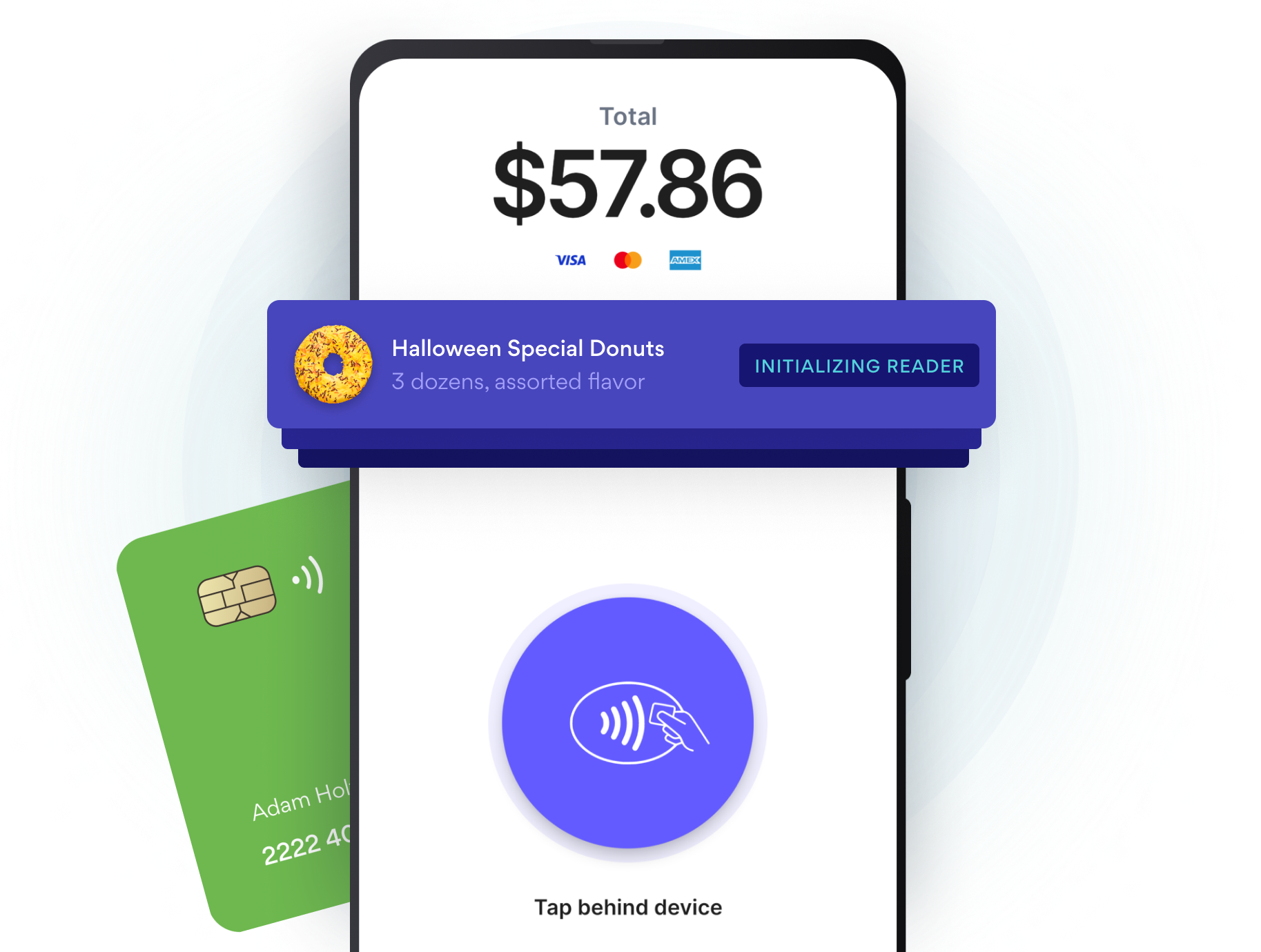 Use Tap to Pay to seamlessly accept in-person contactless payments on your phone with Nomod