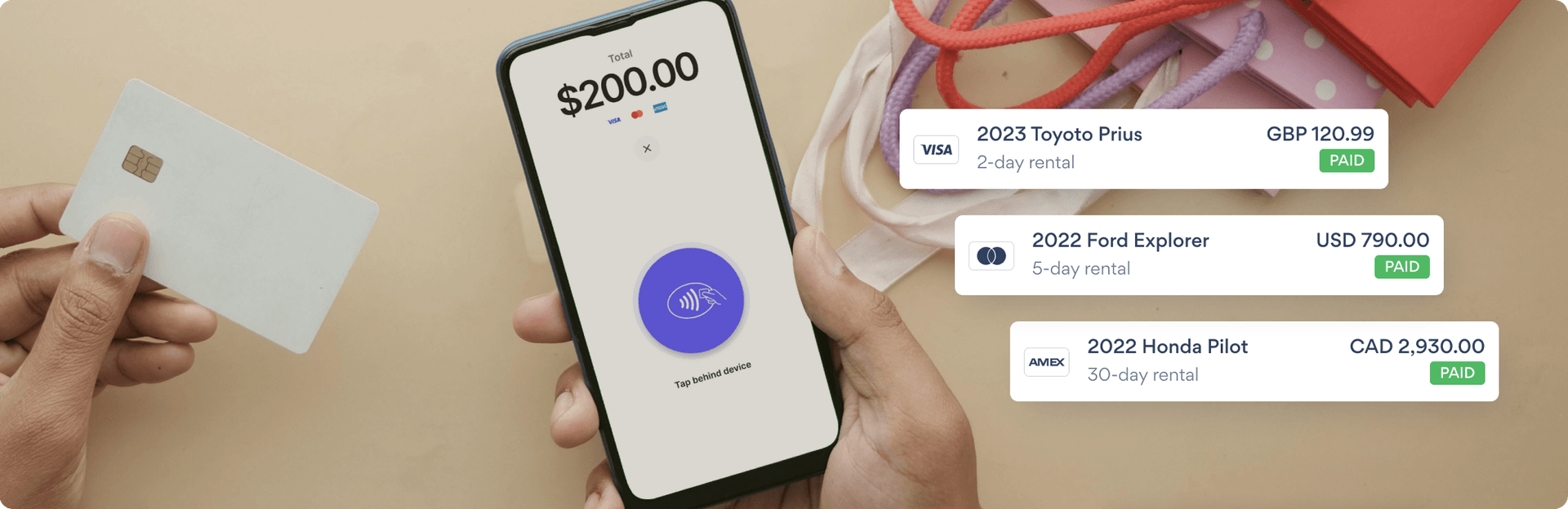 Use Tap to Pay to seamlessly accept in-person contactless payments on your phone with Nomod